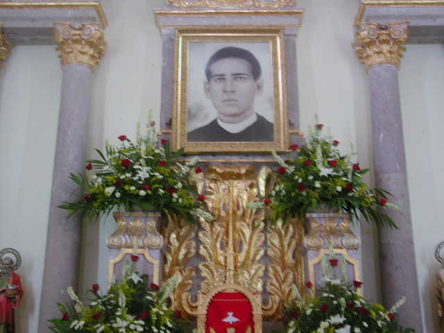 Detail of the main altar