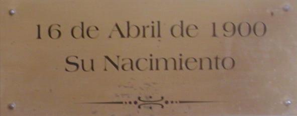 April 16, 1900 · His Birth